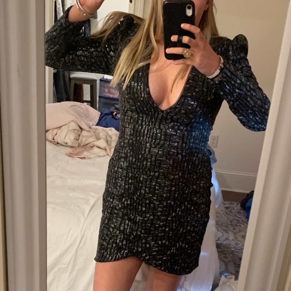 Saylor Sequin dress